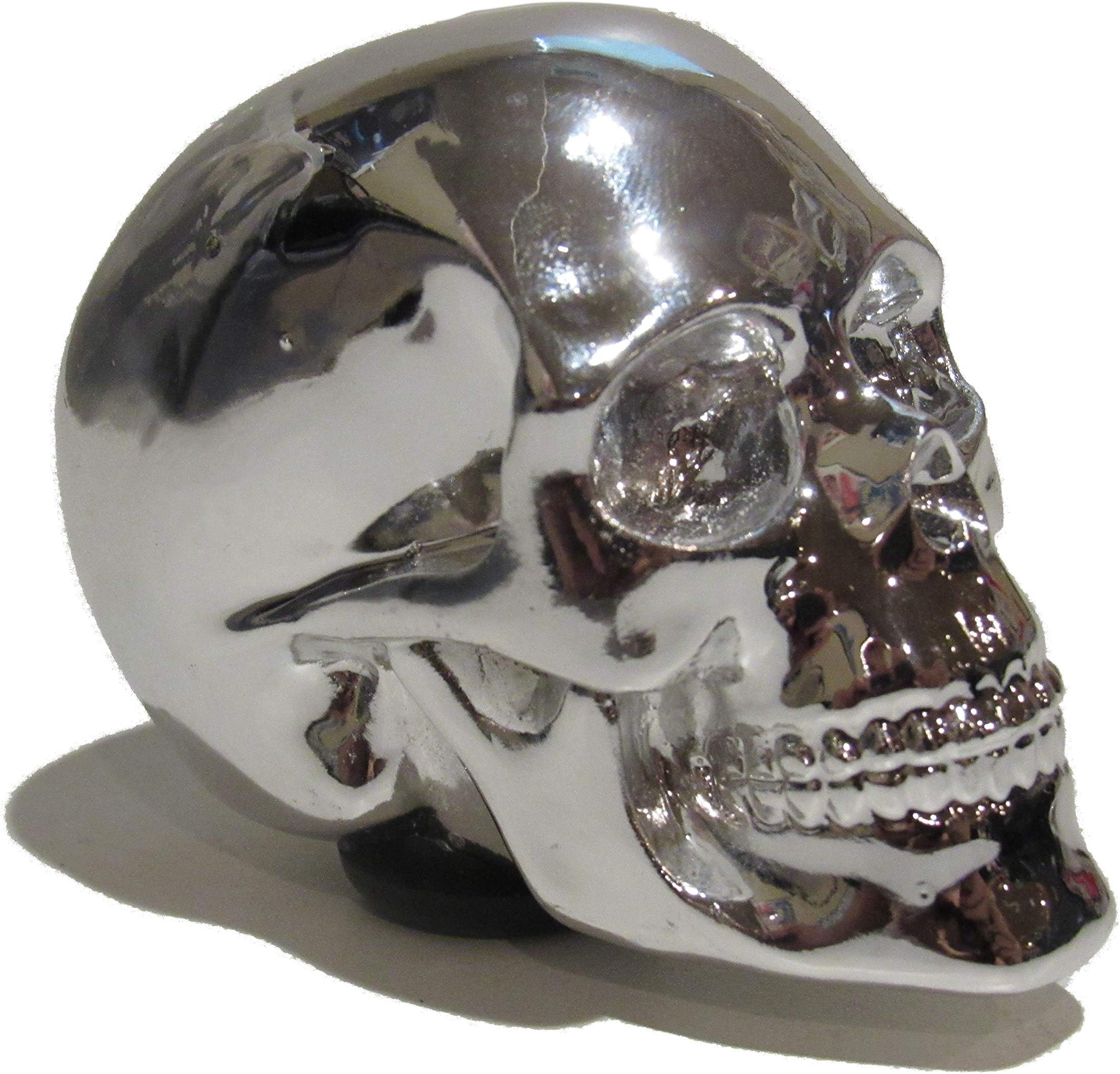 Kool Collectibles Chrome Skull Shift Knob Shifter Rat Rod Lever