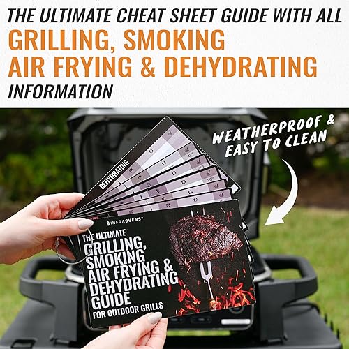 Miniatura 4 de INFRAOVENS Revestimiento de bandeja de goteo para parrilla de exterior Ninja Woodfire OG701 OG751 Bandeja reutilizable no desechable y hoja de