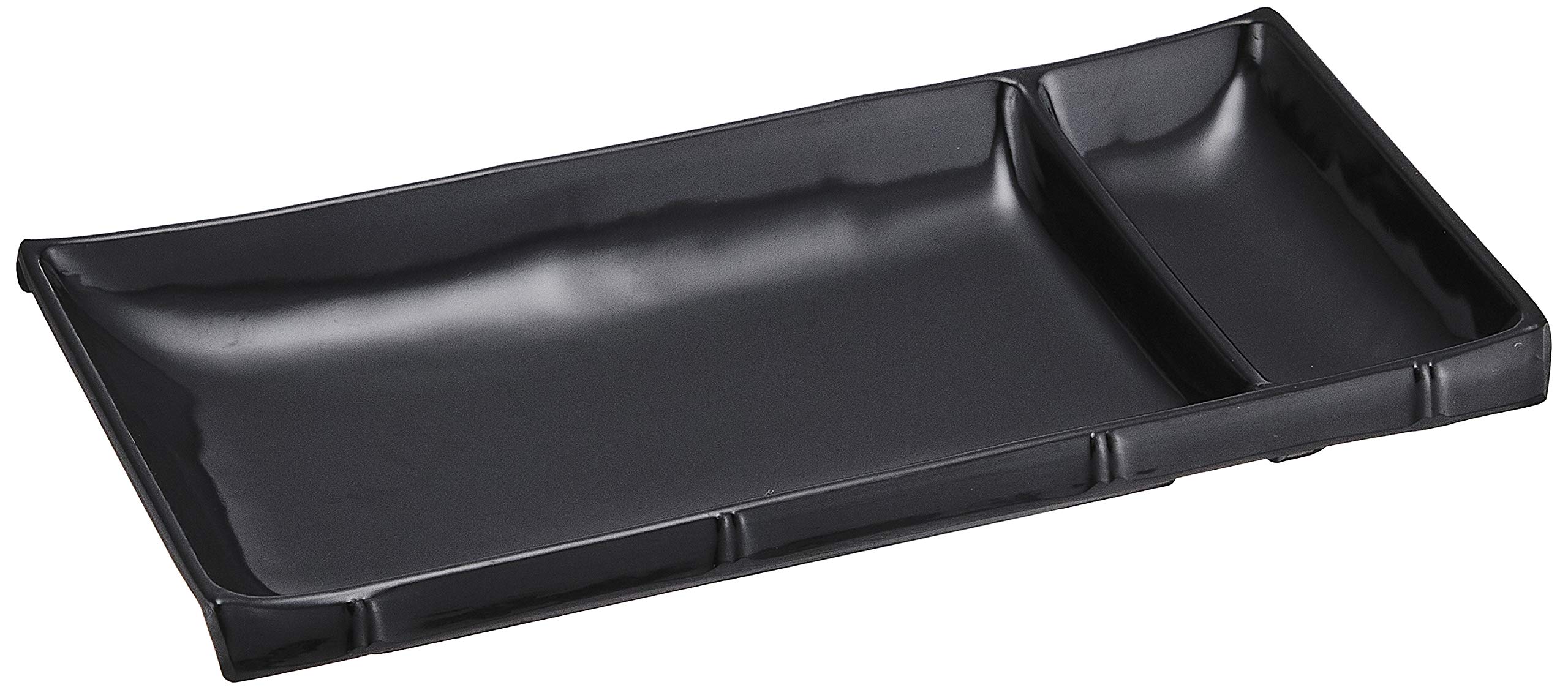 Tsubame Sanjo Dumpling Plate, Black