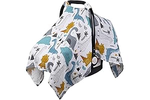 Rquite Car Seat Cover Baby for Girls and Boys