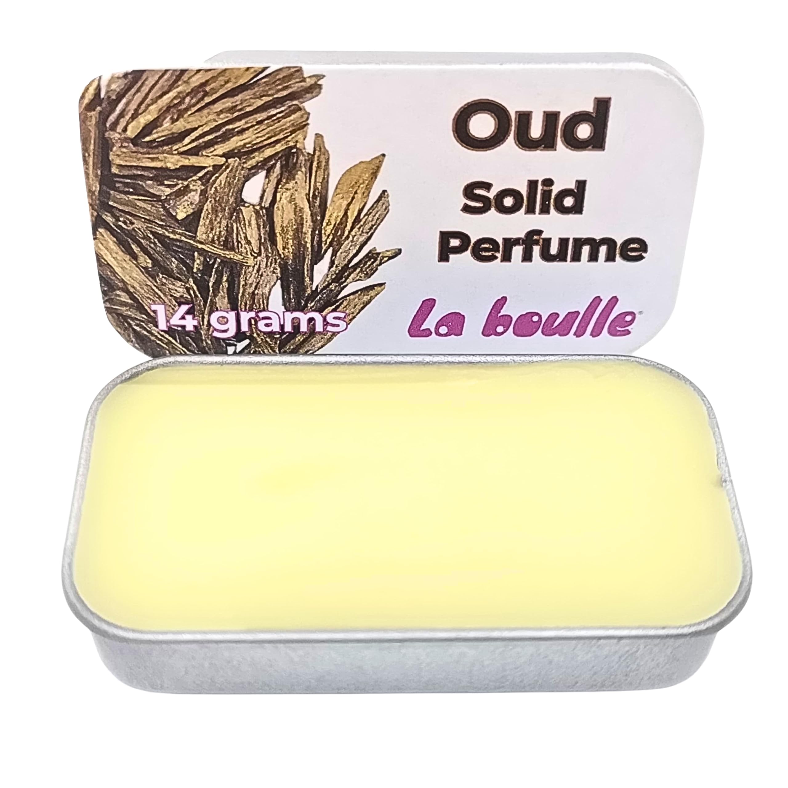 Solid Perfume Balms. Handmade. 14 gr. Only natural ingredients. Long lasting perfume. (Oud)