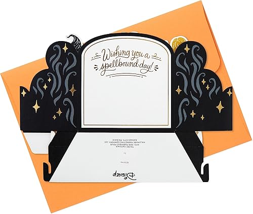 Miniatura 7 de Hallmark Paper Wonder - Tarjeta desplegable de Hocus Pocus, de Disney, para cumpleaños, Halloween, cualquier ocasión