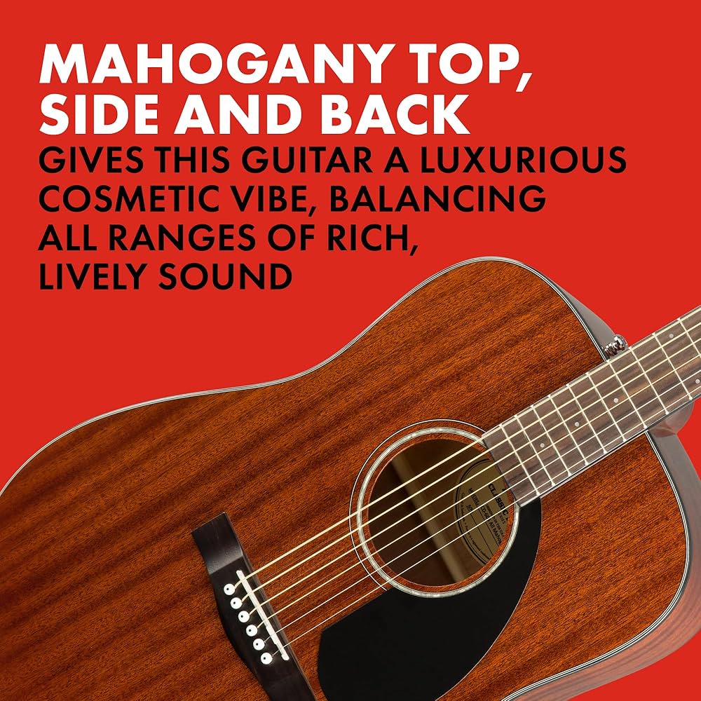 フェンダー　FENDER ギター　CD-60s all mahogany Fender CD-60S All-Mahogany Solid Top Dreadnought Acoustic Guitar