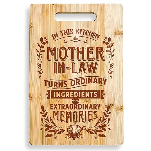 Riveira 6-Piece Wooden Spoons For Cooking & Serving - Christmas Gifts for Women who have everything - Christmas Kitchen Utensils - Christmas Gift for Mom - Christmas Cooking Utensils