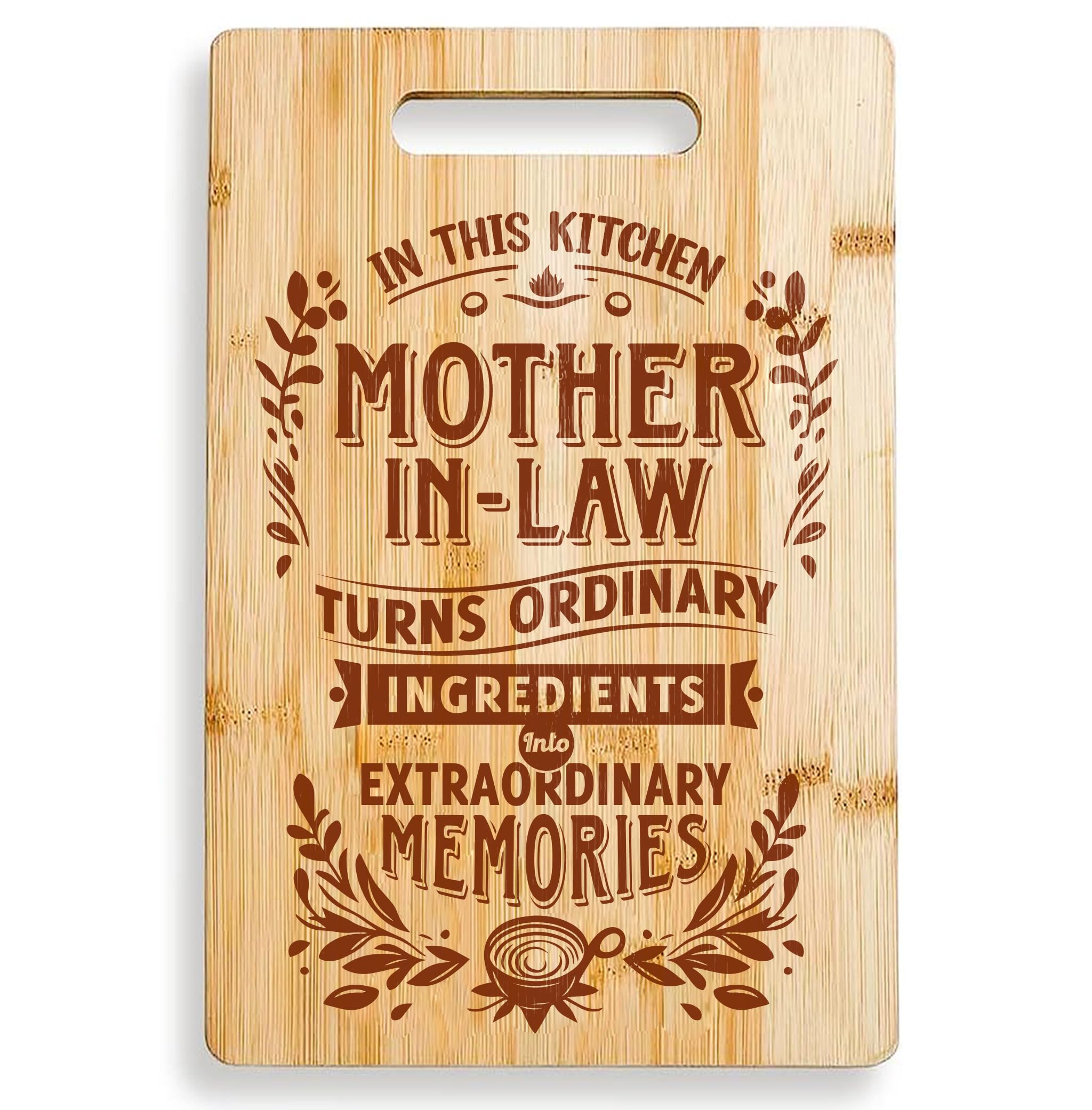 Riviera 6pc Wooden Spoons For Cooking, Mothers Day Gifts for Mom – Great Mother's Day Gifts With Its Unique Design – 18 * 12 XL Wooden Cooking Utensils Mothers Day Gift For Mother In Law