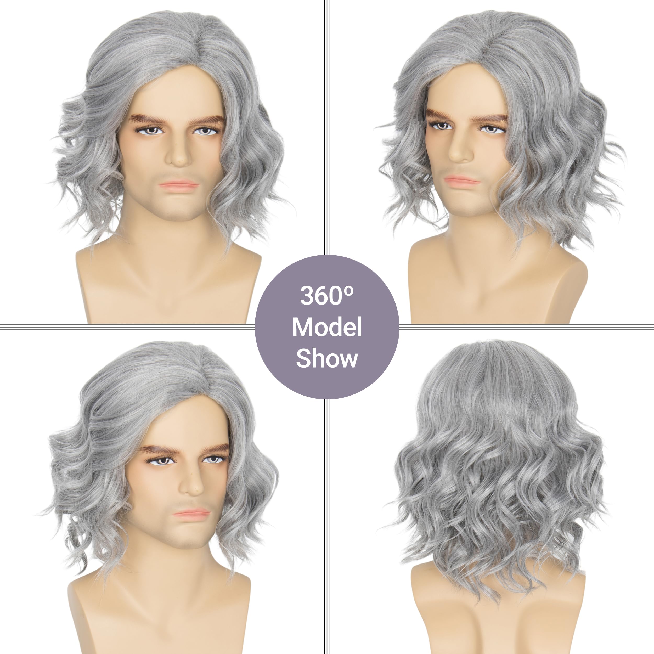 grey curly wig fancy dress Amazon.com: Witch Wig Old Lady Wig Women Long Grey Curly Costume Wig  Cosplay Halloween Hair : Everything Else
