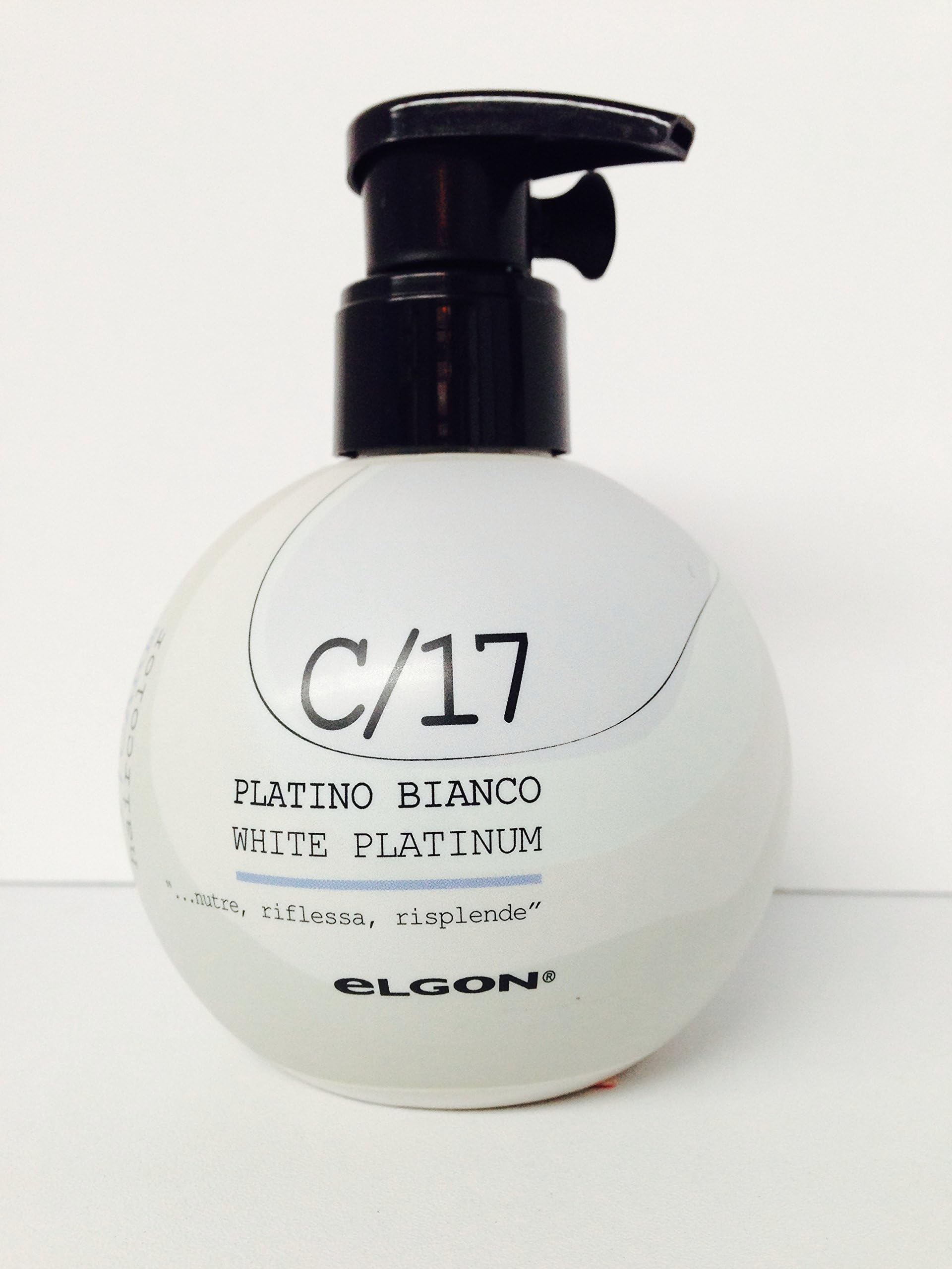 Elgon I/care Haircolor Rinse Coloring Conditioning Cream 6.76 Oz (C/17 White Platinum)