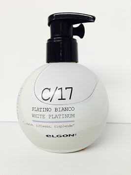 Elgon I/care Haircolor Rinse Coloring Conditioning Cream 6.76 Oz C/17 White Platinum