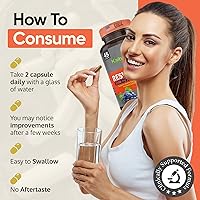 Vista 3 de Kaibro Nutra Suplemento de Resveratrol, 1500mg de Trans Resveratrol Extra Fuerte, Quercetina con Extractos de Hierba de Nudos Japonesa