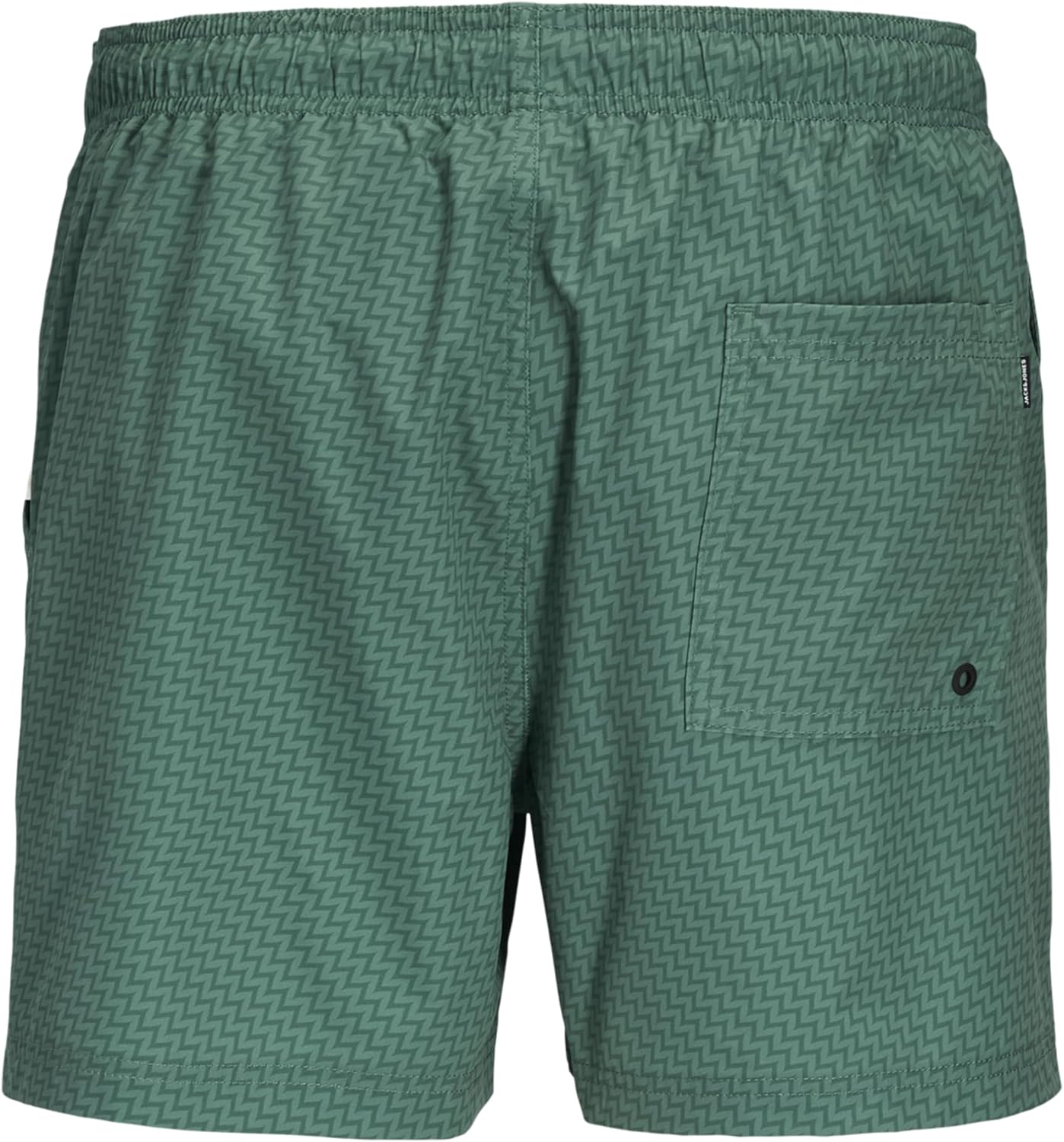 JACK & JONES Herren Badehose JPSTMaui - Coole Micro AOP Swimshorts Für Den Sommer