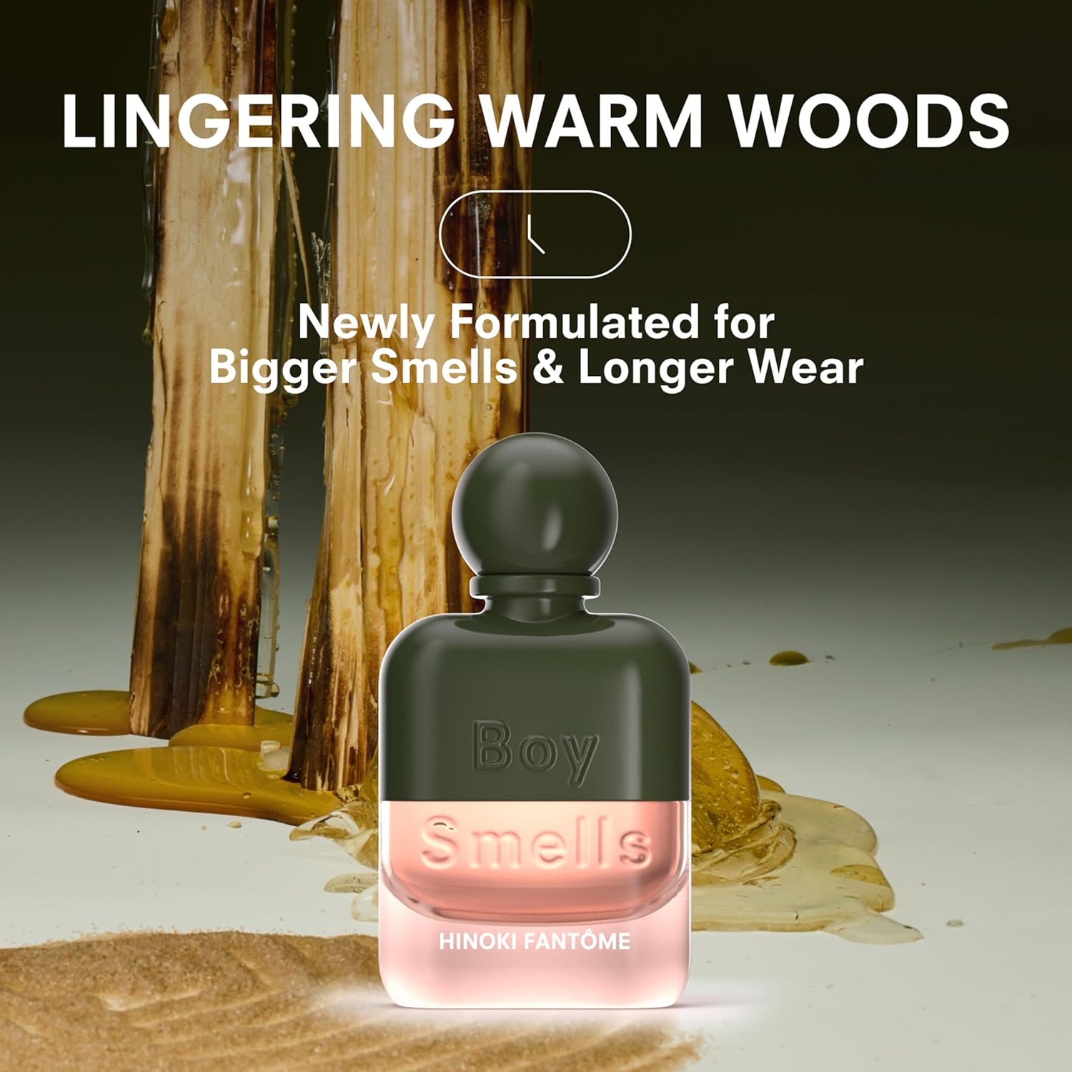 Boy Smells Hinoki Fantôme Eau de Parfum – Cardamom, Hinoki, and Smoked Amber – Woody and Earthy Perfume - Image 3