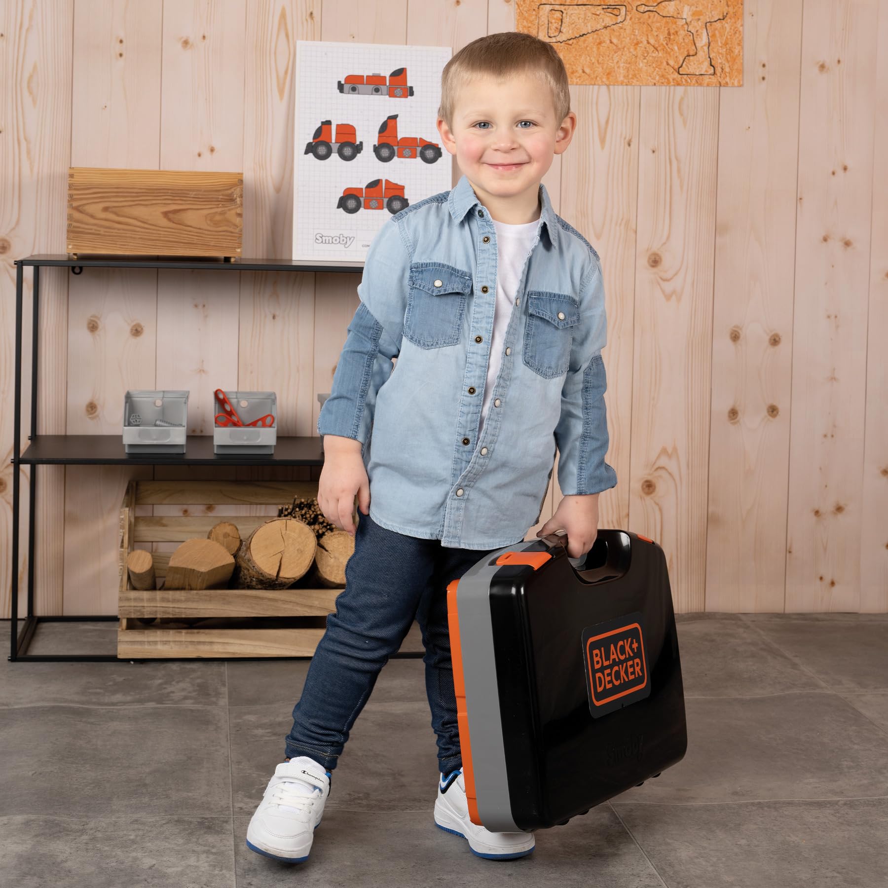 Smoby 7600360734 B+D Warsztat Bricolo smart