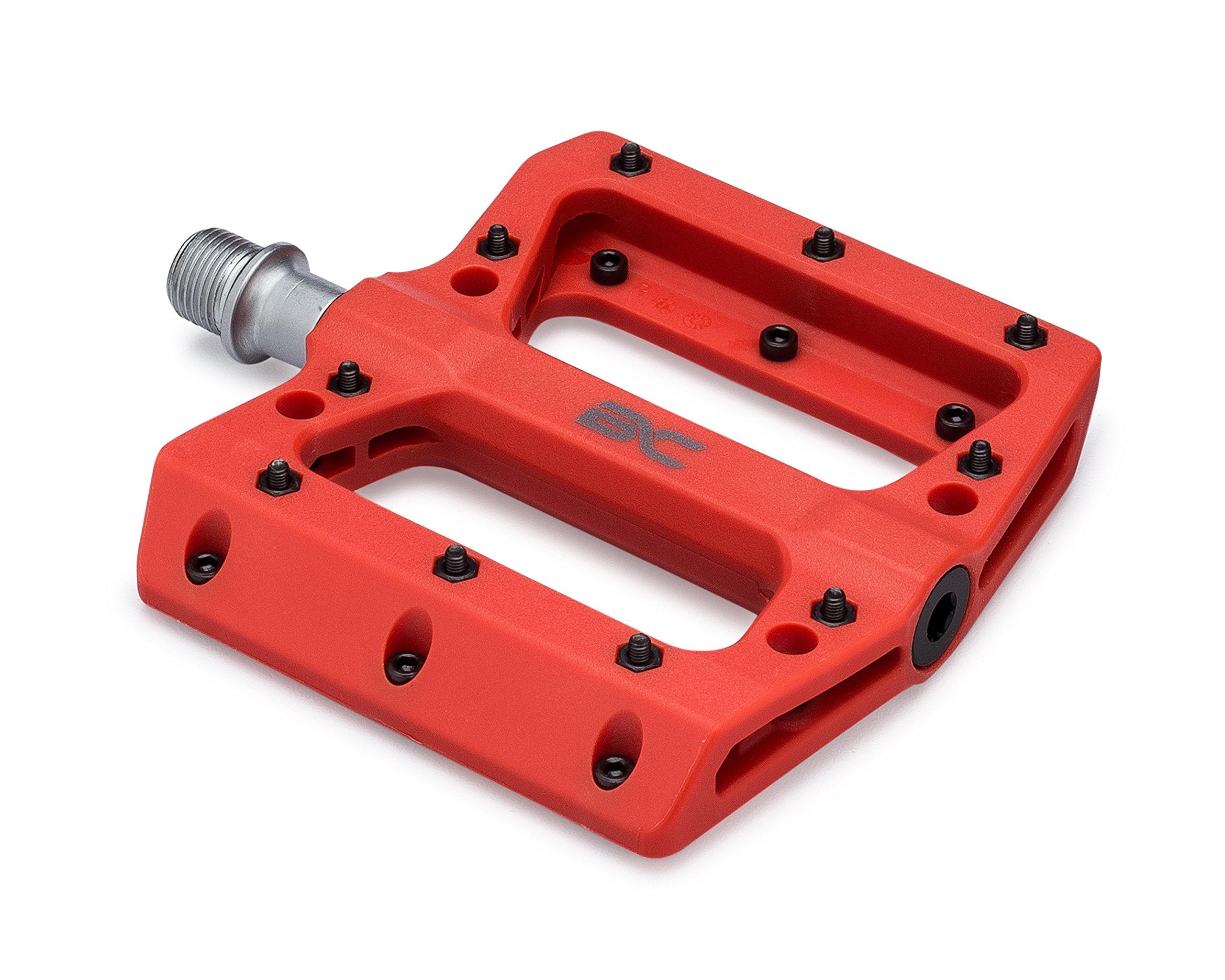 25NINEBushido BMX Platform Pedals - Durable Thermoplastic Bike Pedals for BMX and MTB - Multiple Color Options