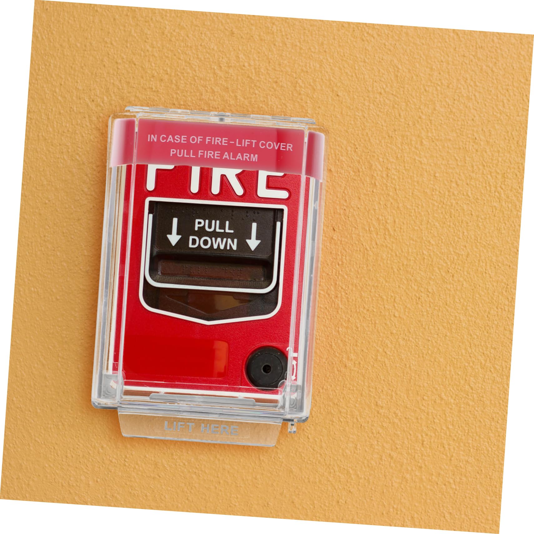LIFKOME Cubierta Protectora de Plástico para Interruptor de Alarma Manual de Incendios, Cobertura Total, Instalación Fácil, Mantiene la Limpieza