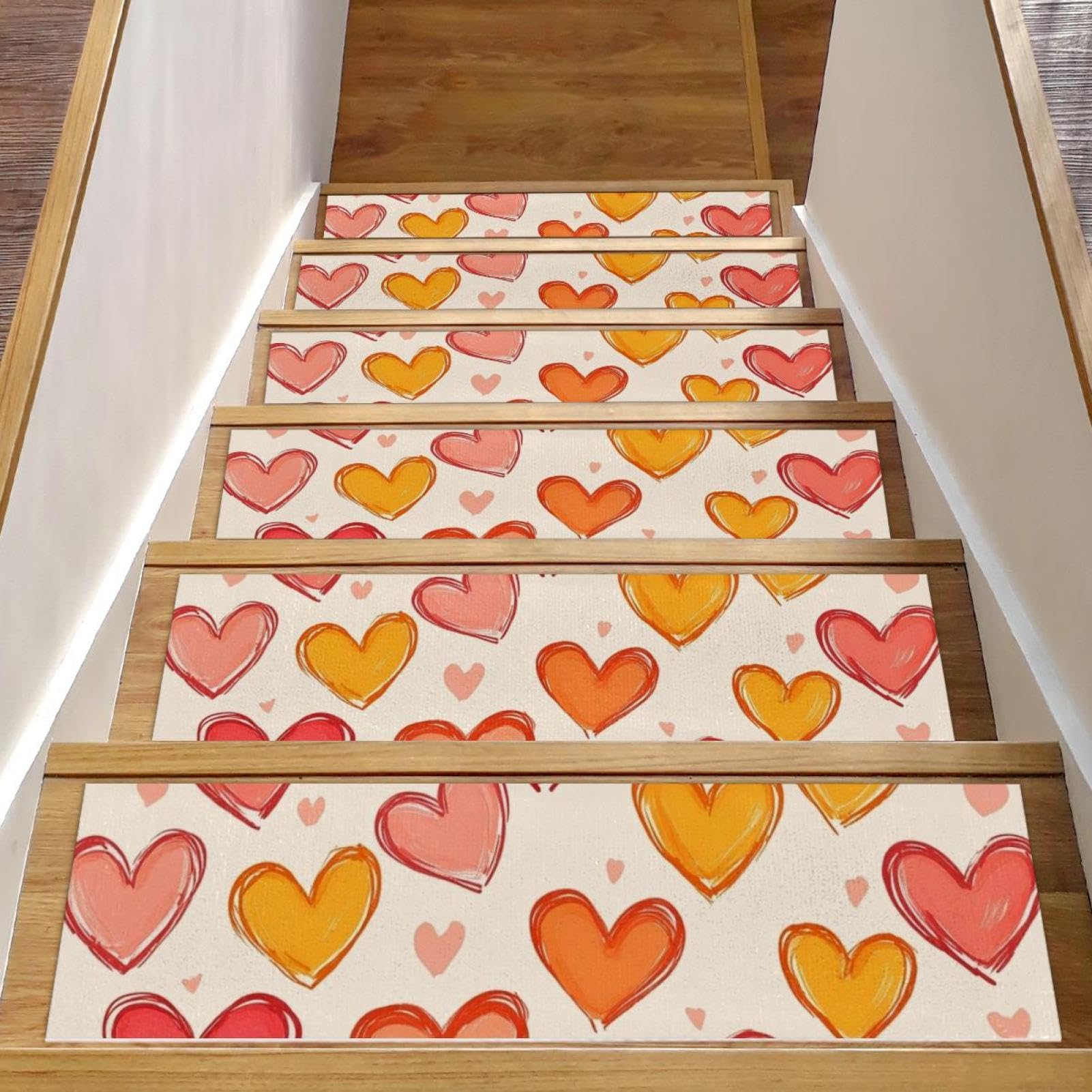 Tapis d'escalier antidérapants pour sécuriser les marches en bois des chiens