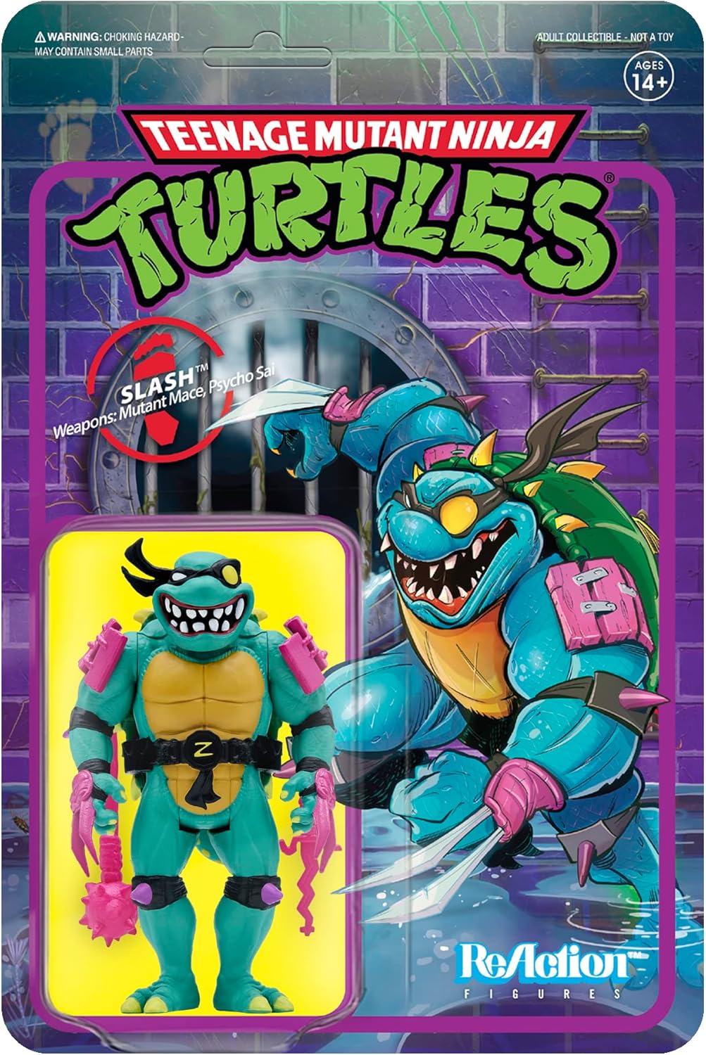 Super7 Teenage Mutant Ninja Turtles Slash - 3.75