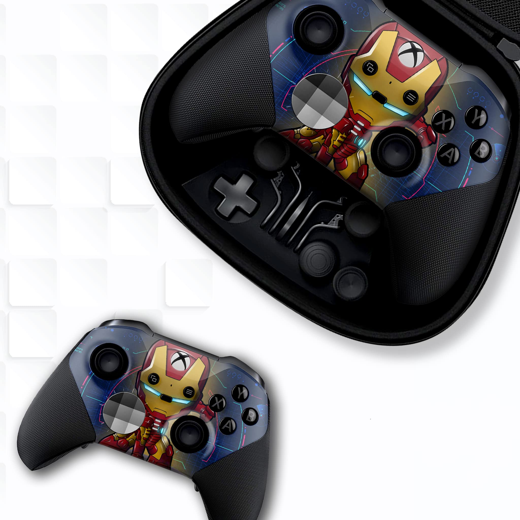 BCB Controller Customised for Elite Controller Wireless. Original Elite Series 2 Controller Compatible with Xbox One / Series X & S Remote Control. Customized with Water Transfer Printing (Not a Skin)