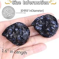 Vista 128 de QINJIEJIE Gato de obsidiana negra, decoración de Halloween, cristales y piedras curativas, estatua de piedra de gatos dormidos, escultura de piedras