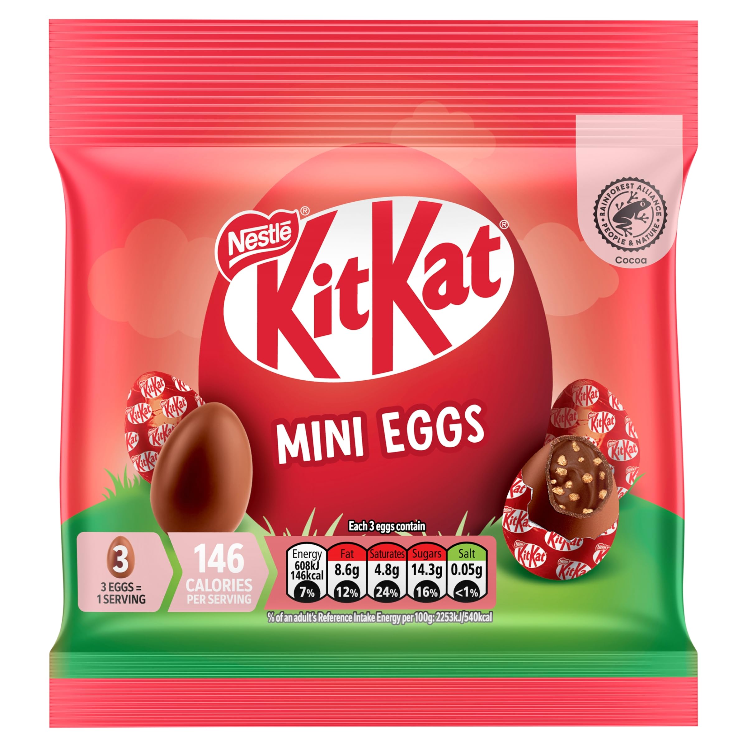 KIT KAT Mini Eggs Pouch RA 12x81g XB