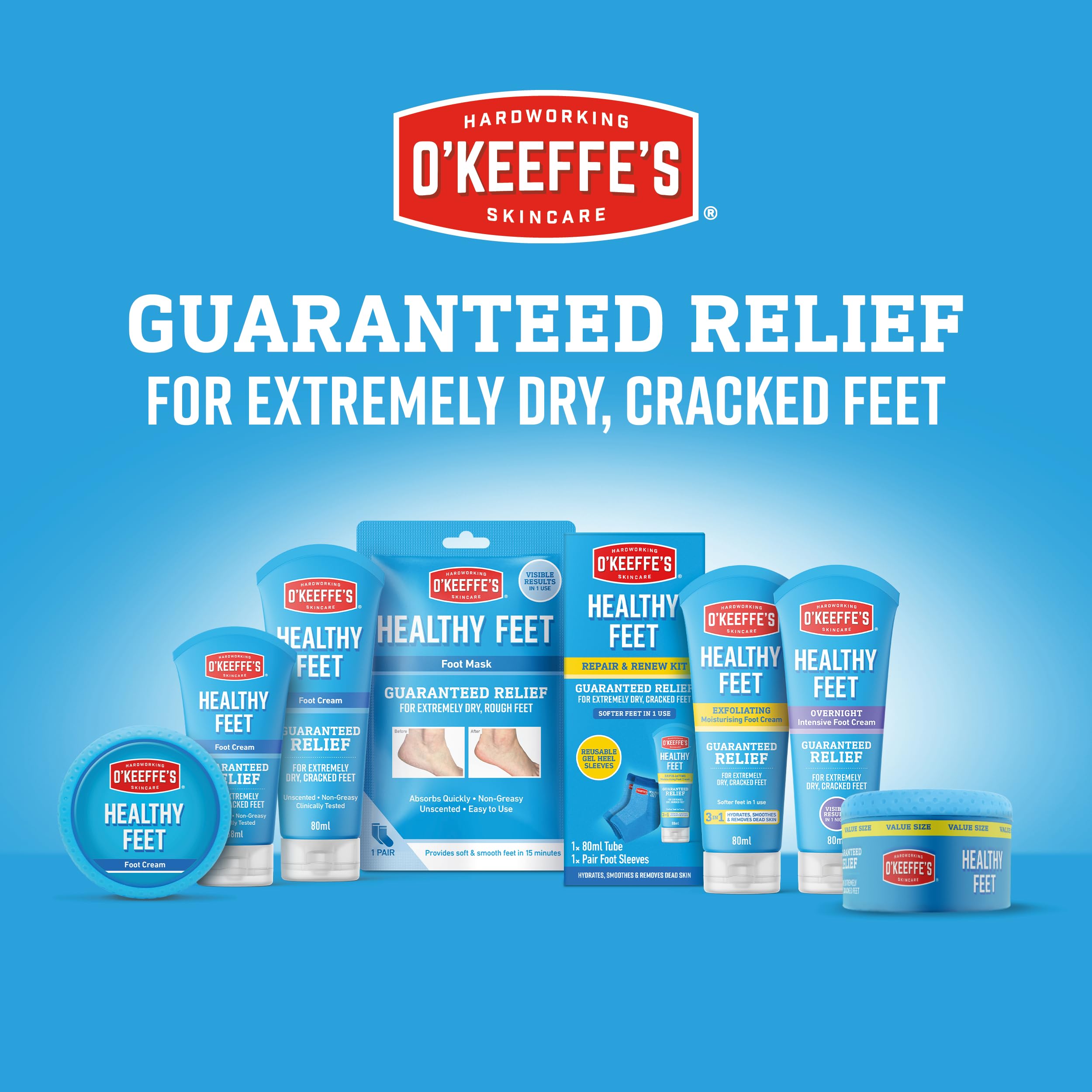 O'Keeffe's Healthy Feet krem do stóp 91 g - 2 sztuki