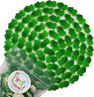 FirstChoiceCandy Gummy Frogs (Green Frogs, 2.2 Pound)