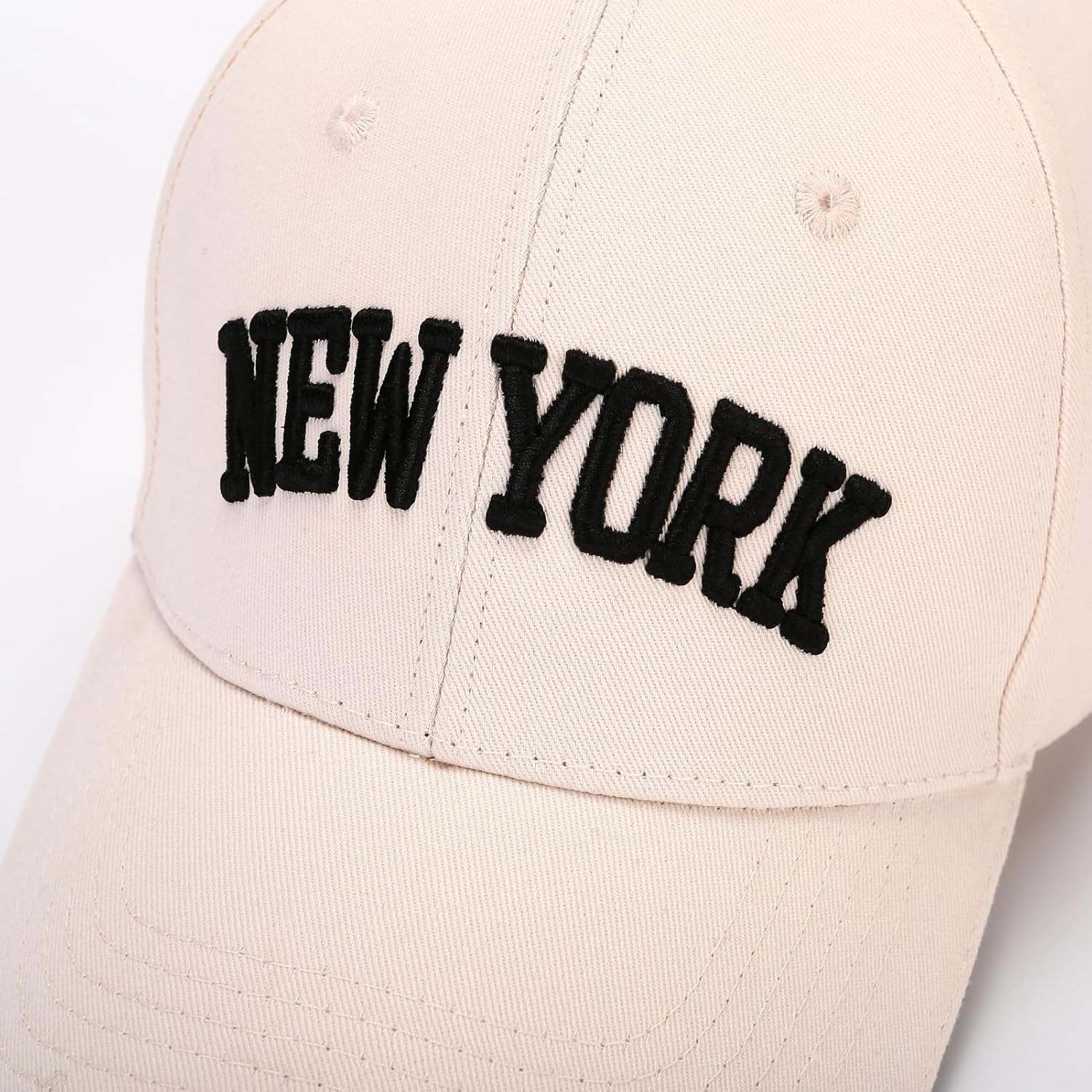Classic Baseball Cap New York Embroidery 100% Cotton Adjustable Dad Hat Men and Women - Image 6