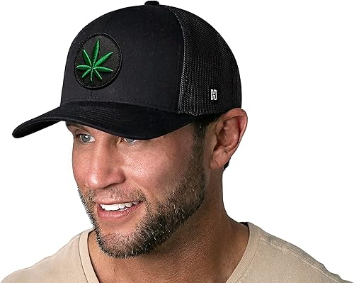 Miniatura 3 de HAKA Lifestyle - Gorra de camionero para hombres y mujeres, gorra de béisbol ajustable, malla a presión, resistente sombrero de golf al aire libre