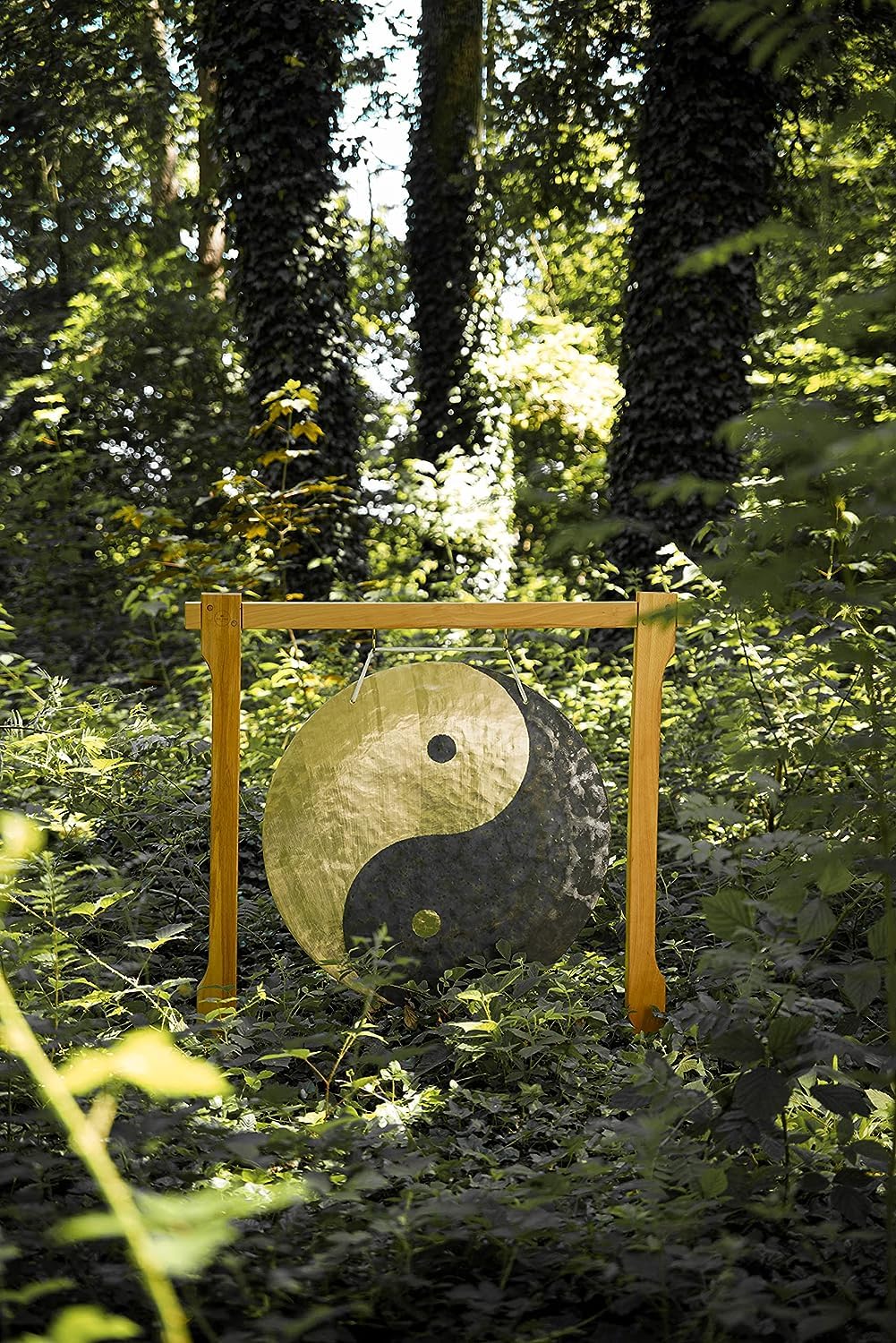 Meinl Sonic Energy Tam Tam Tam Tam Support en Bois pour Carillon Taille L Jusqu'À 101 Cm