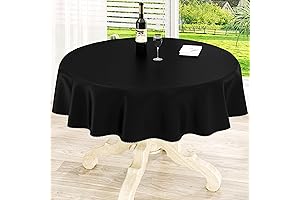 homing Round Vinyl Tablecloth: Shield Your Table with Elegance and Protection