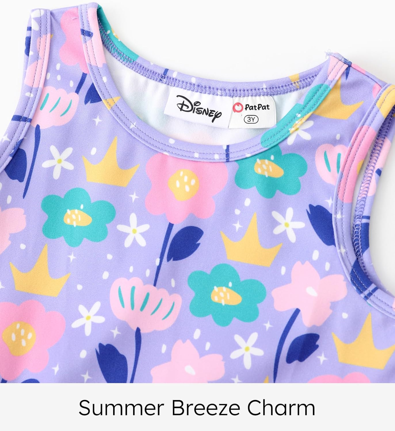 Disney Minnie Mouse Princess Frozen Elsa Stitch Girls Dress Sleeveless & Short Sleeve Casual Summer Clothes Baby to Toddler - Image 4