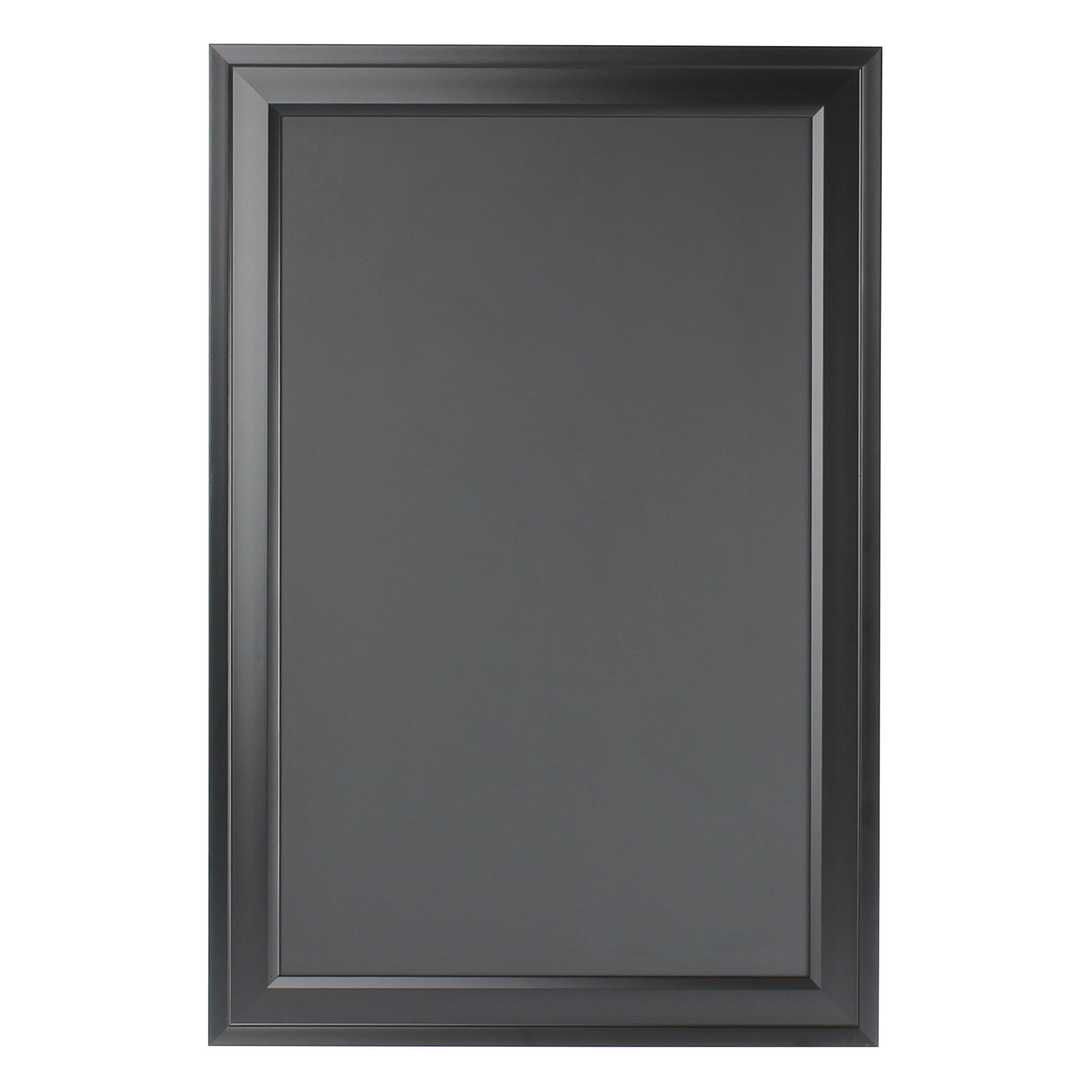 Bosc Framed Magnetic Chalkboard, 18.5x27.5, Black
