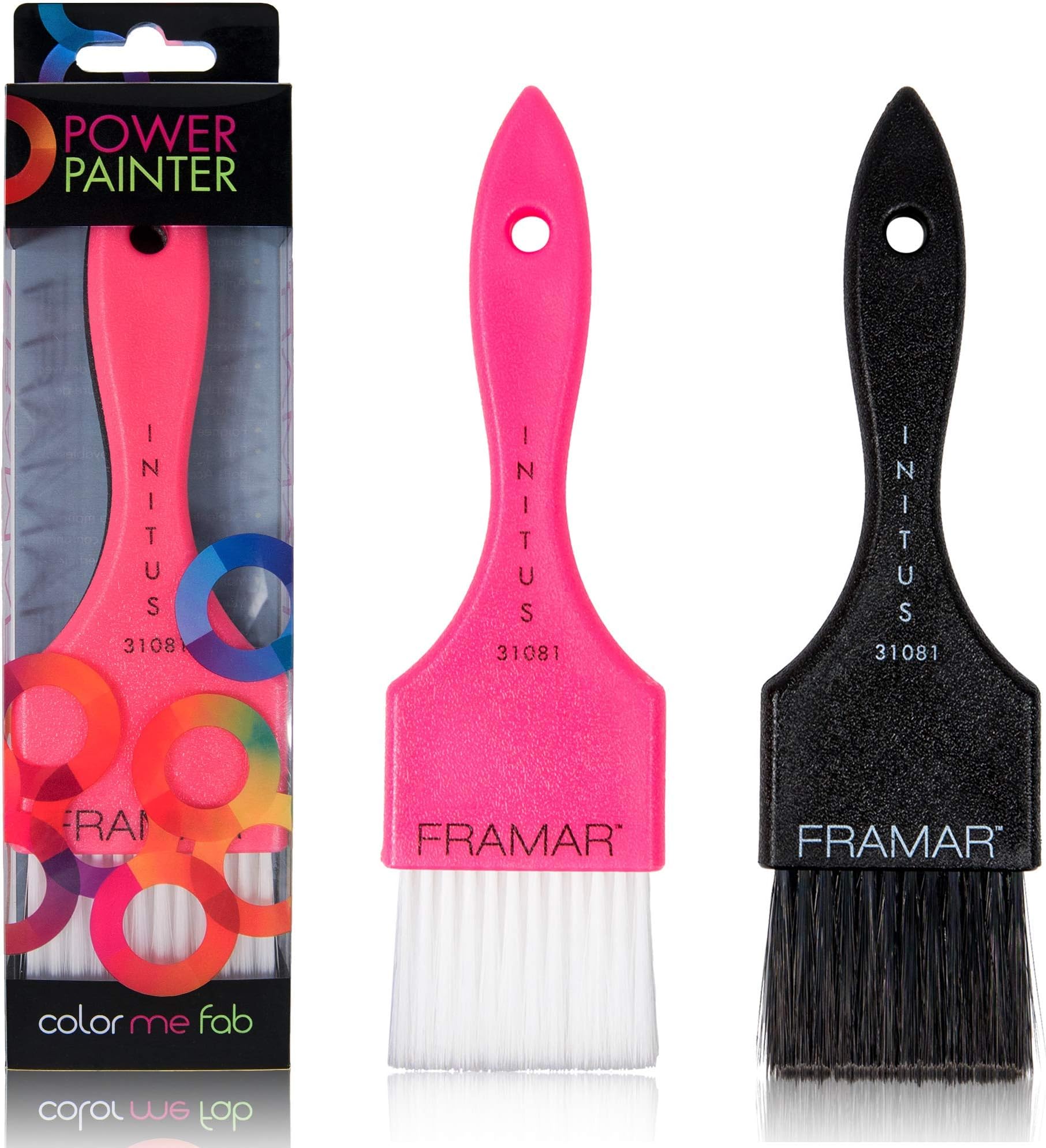 Power Painter Hair Dye Brush – Hair Colour Tint Brush and Dye Kit For Hairdressing Accessories – 2 Pack