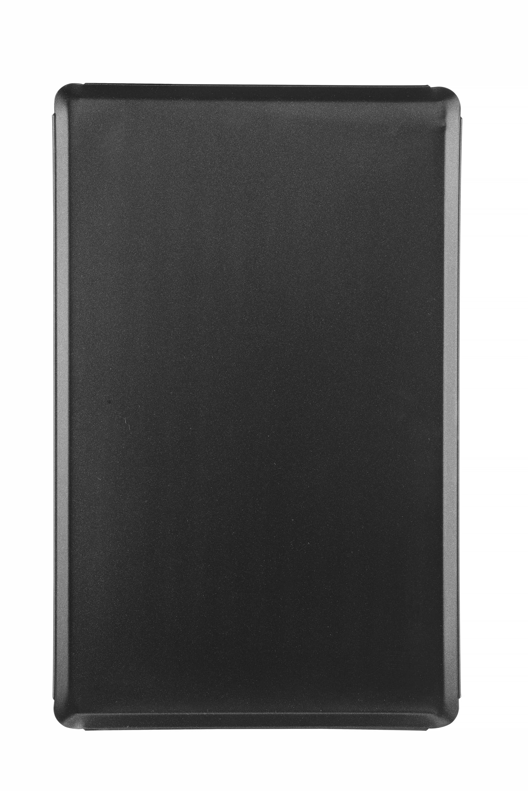 HENDI Plaque à griller GN 1/1, CONVECTOMAT, plaque de barbecue, bord étroit, plateau plat de grillage, de cuisson, de four, revêtement antiadhésif PTFE, jusqu'à 200°C, 530x325x(H)10mm, aluminium