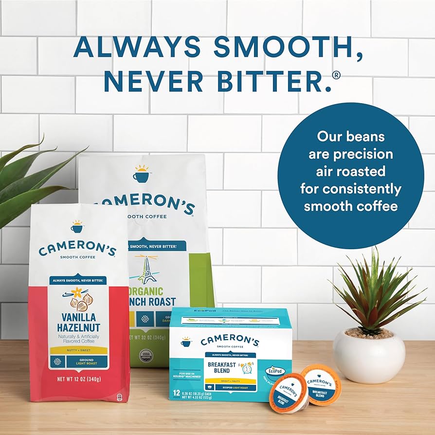 Amazon.com: Cameron's Coffee Roasted Ground Coffee Bag