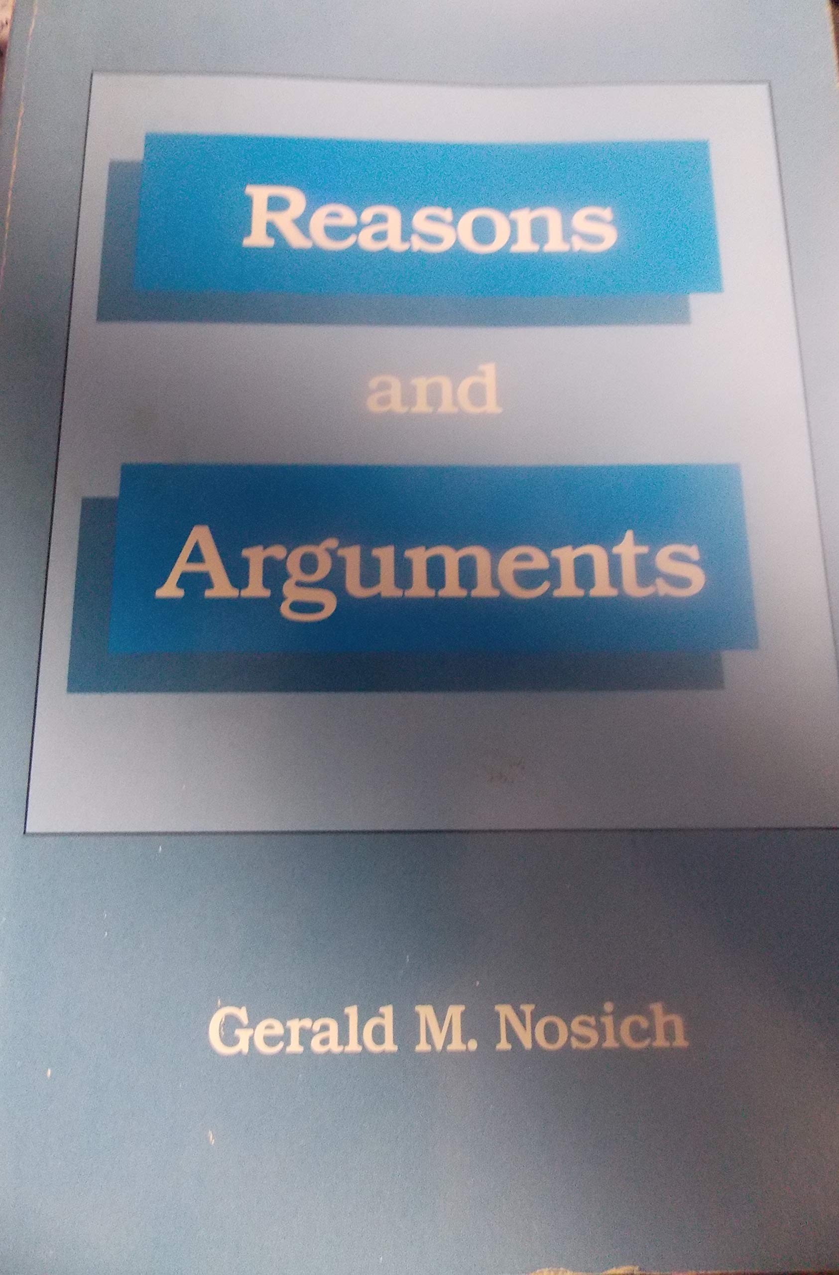 Buy Reasons and Arguments — BookShops.in