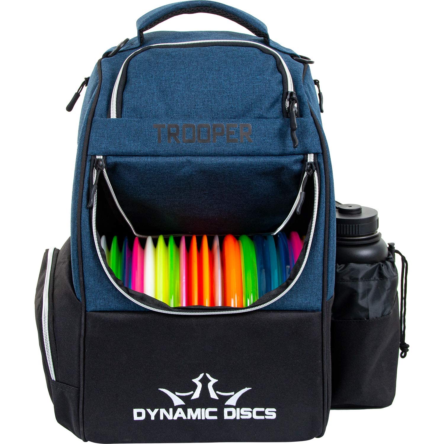 Dynamic Discs Trooper Disc Golf Bag Large Frisbee Bags with 18 Discs Capacity Lightweight Durable Backpack Great Gifts