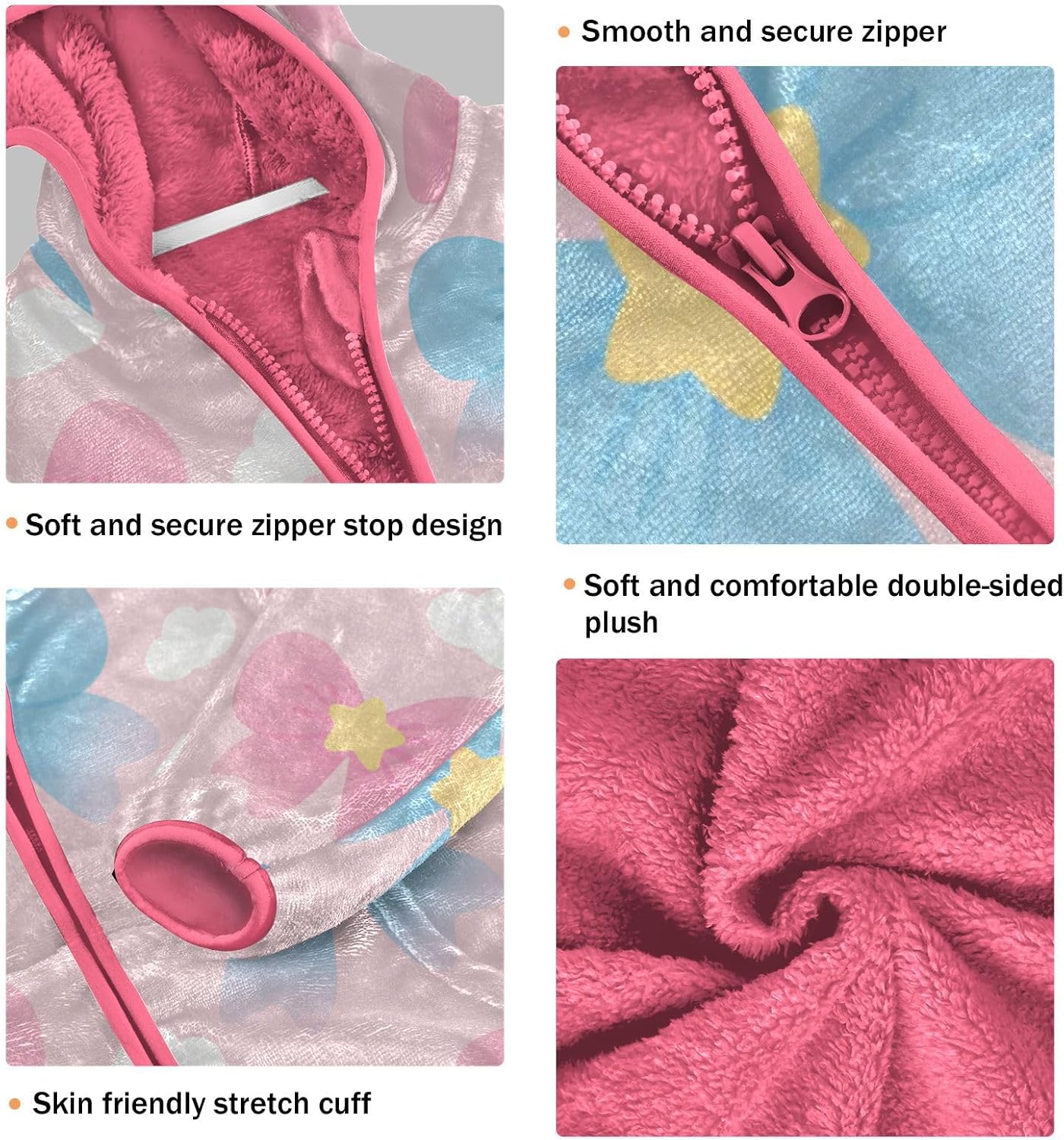 GuoChe Cute Bow Sherpa Jacket