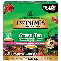 Vista 202 de Twinings, Wild Berries Herbal Tea - Té herbal de bayas silvestres sin cafeína, té en bolsas individuales, caliente o helado, embalaje puede variar