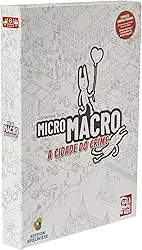 Galápagos, MicroMacro: A Cidade do Crime, Jogo de Tabuleiro para Amigos, 1-4 jogadores, 15-45 minutos por partida