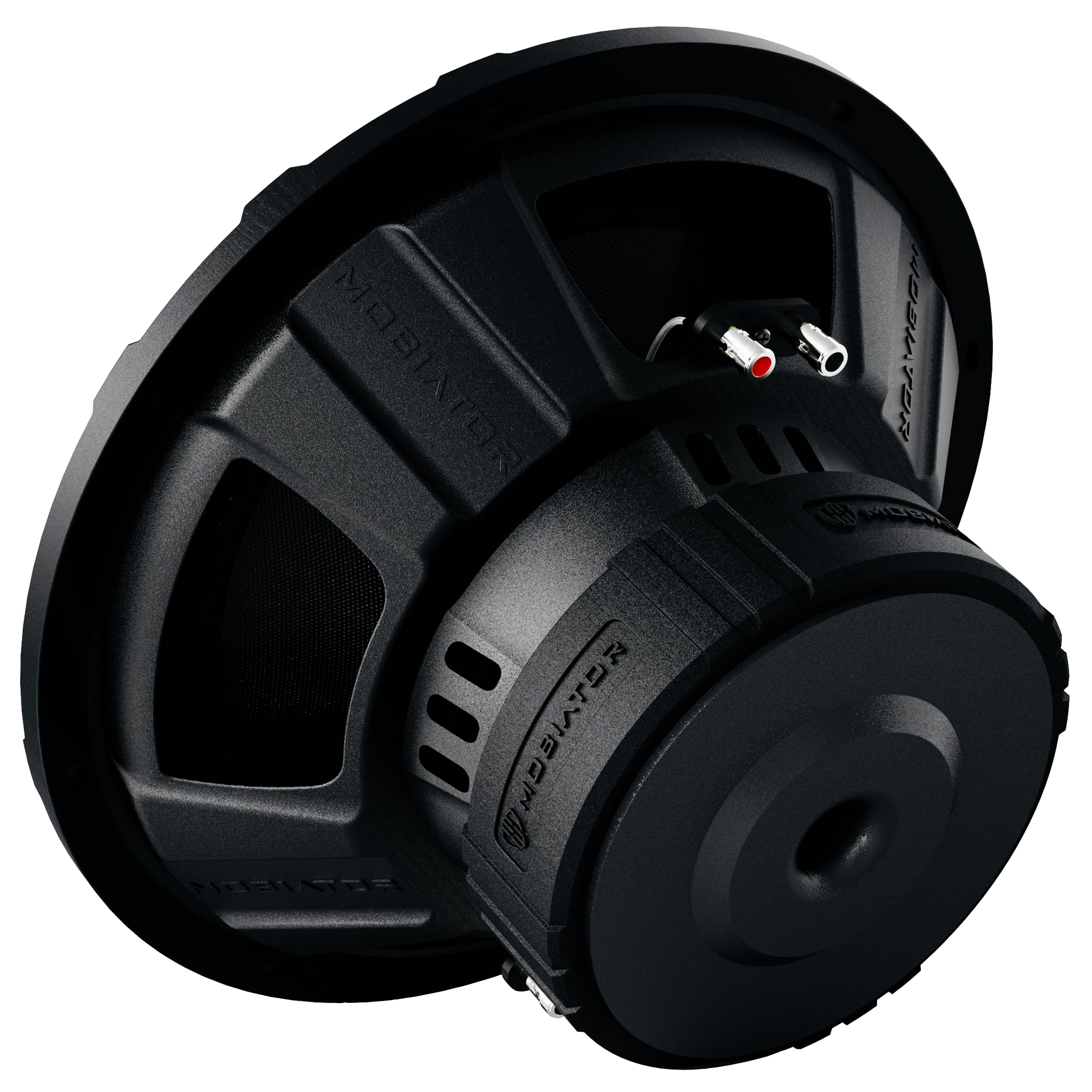 12 1600W MAX Power Dual Voice Coil 4 Ohm Car Subwoofer, Easy to Install, Black-S224 (MB-S224)