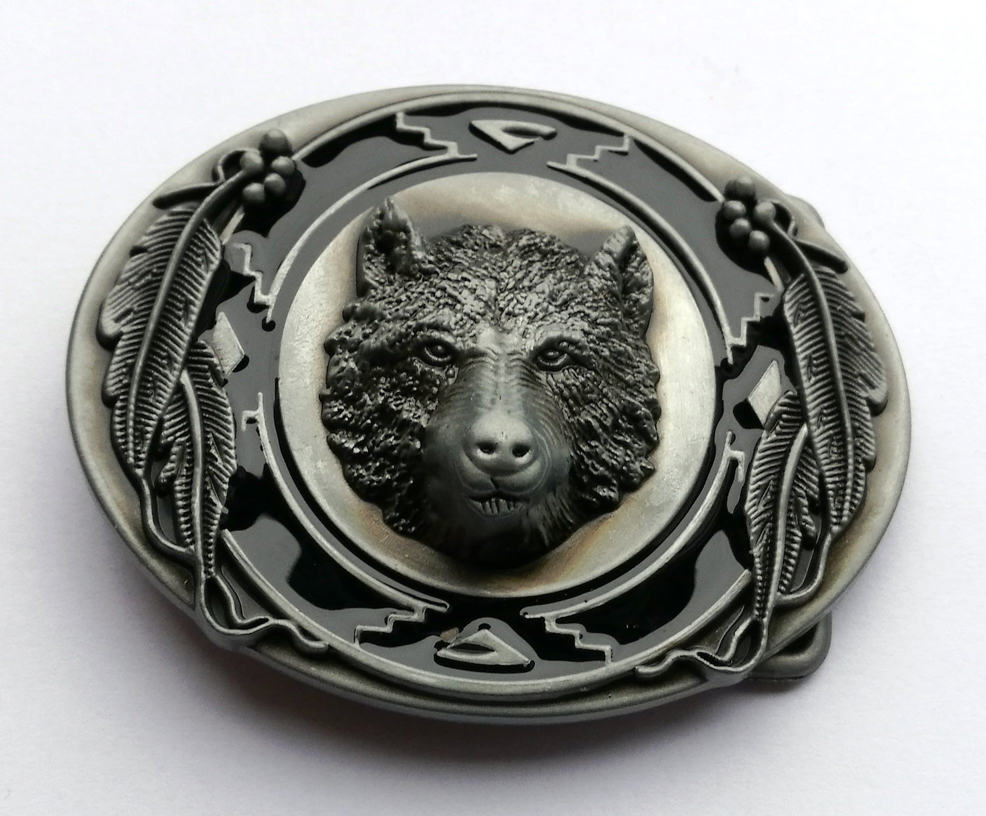 Choppershop WOLF Metal belt buckle