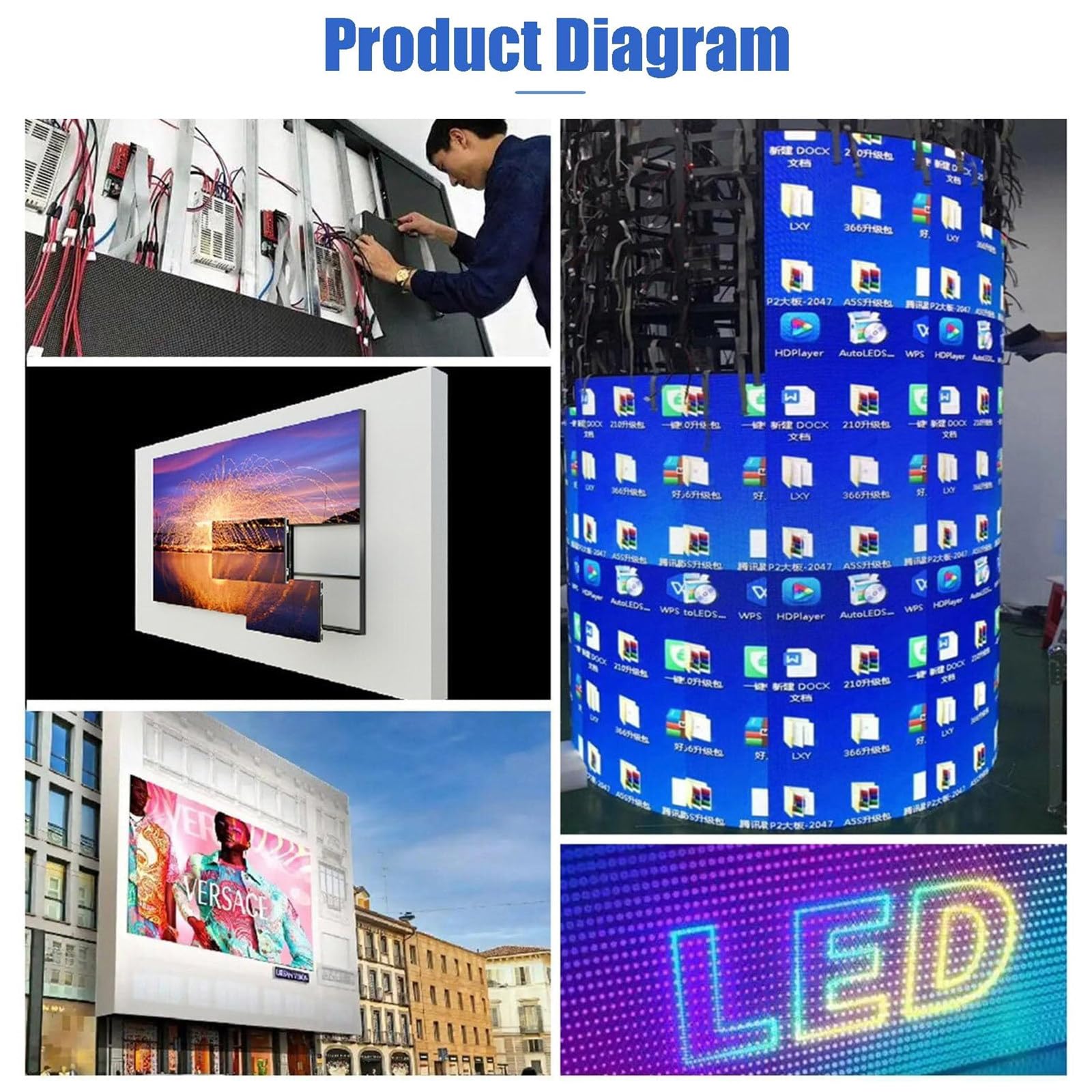 Ventosa Eléctrica Profesional para Pantallas LED - Capacidad de Carga 30kg, Uso Continuo 20min, 3 Tamaños de Almohadillas, Herramienta Mantenimiento para Suelos & Estudios de TV