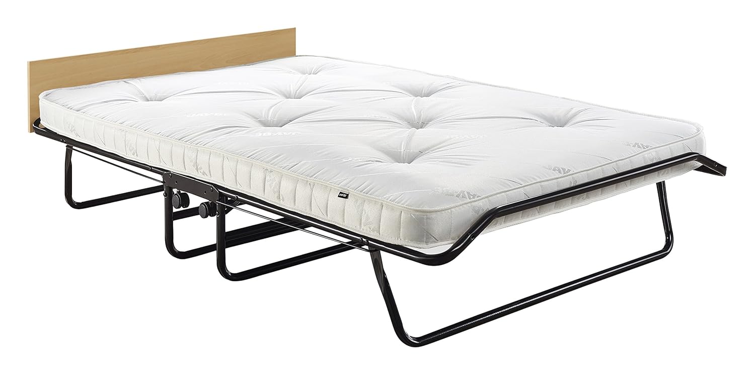 JayBe Double Folding Bed With Pocket Spring Mattress (Black) Amazon