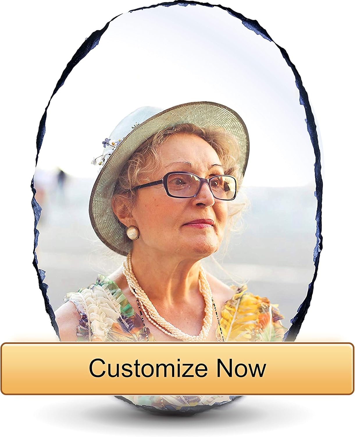 Extra Large Memorial Picture for Headstone Photo Tile for