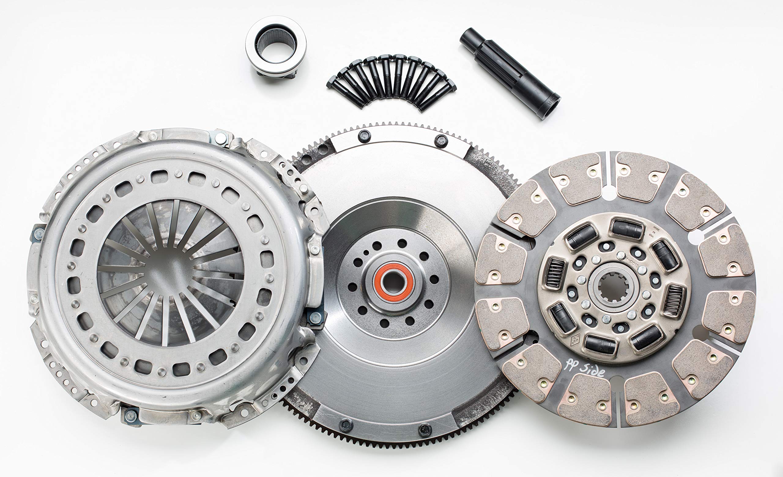 South Bend Clutch 1950-60CBK Clutch Kit (04-07 Ford 6.0L ZF-6 Ceramic Button)