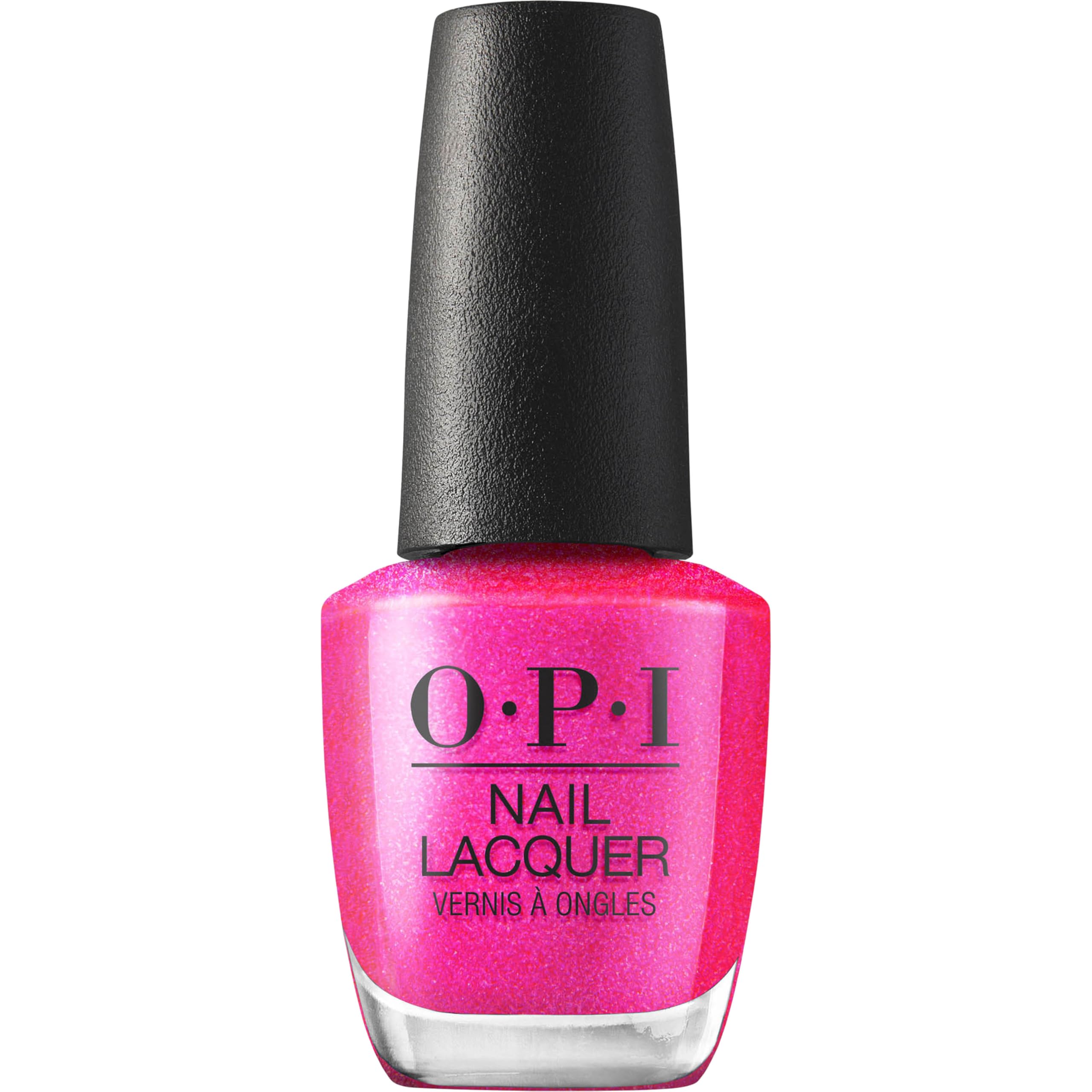 OPI Nail Lacquer Lollypoppin’ Bubblegum | Semi-Sheer Bright Cool Shimmer Chip Resistant Nail Polish | Good Enough to Treat Collection | Holiday 2025-image-29