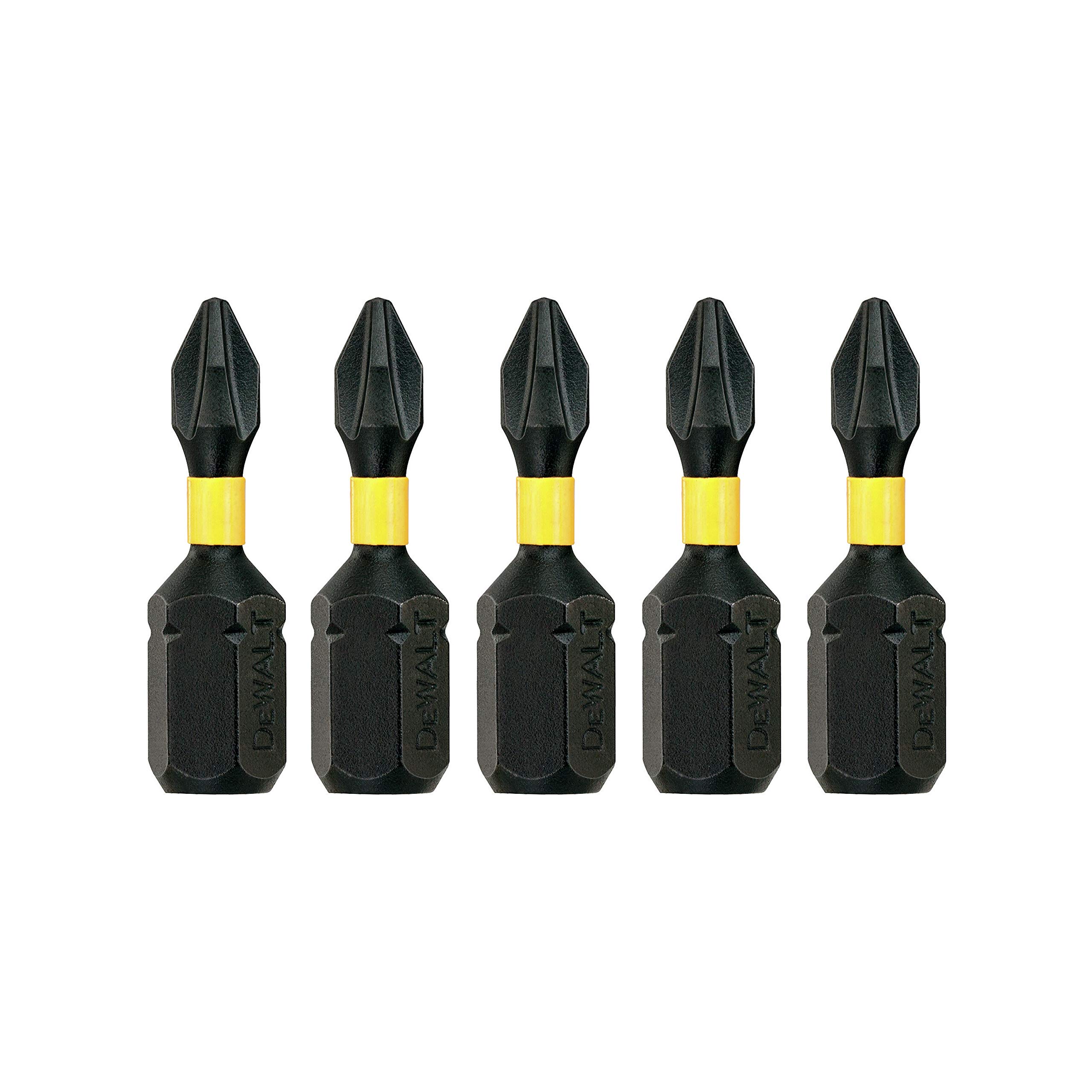 Dewalt Dt7993T-Qz Impact Torsion Bits Ph1 X 25mm (Pack 5) Dewdt7993Tqz from B&Q