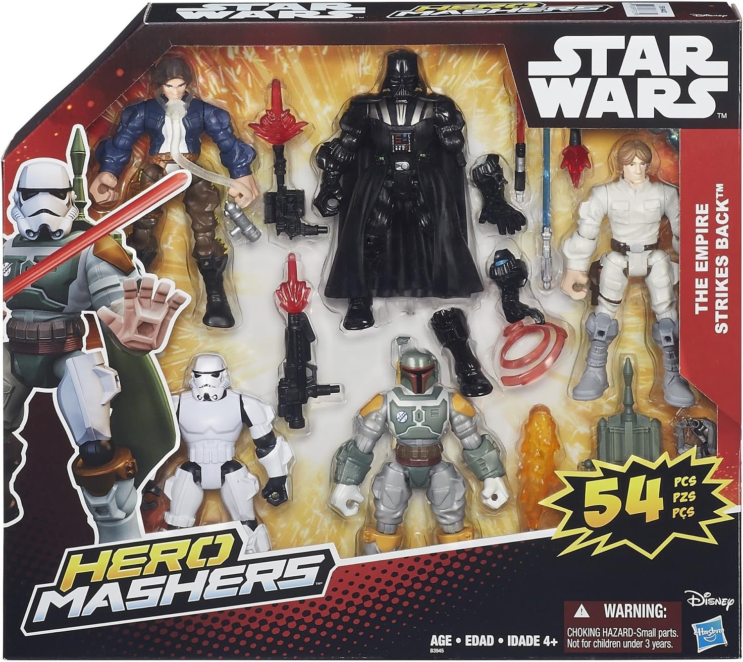 Hasbro Mashers Star Wars Hero Mashers 5 Figures Set