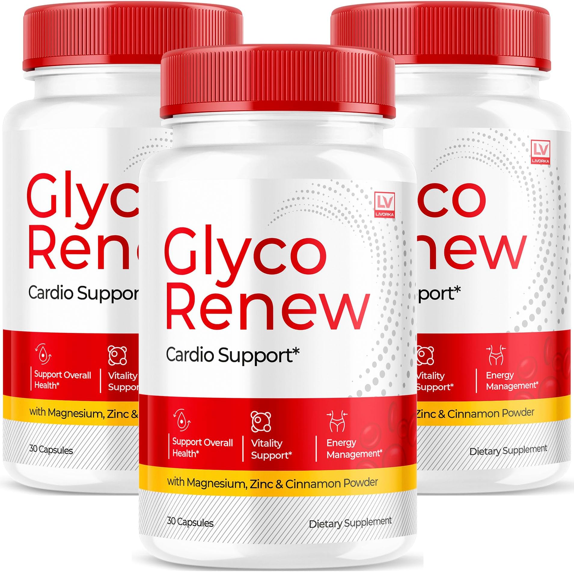 Glyco Renew Blood Support Supplement Capsules Glyco Renew