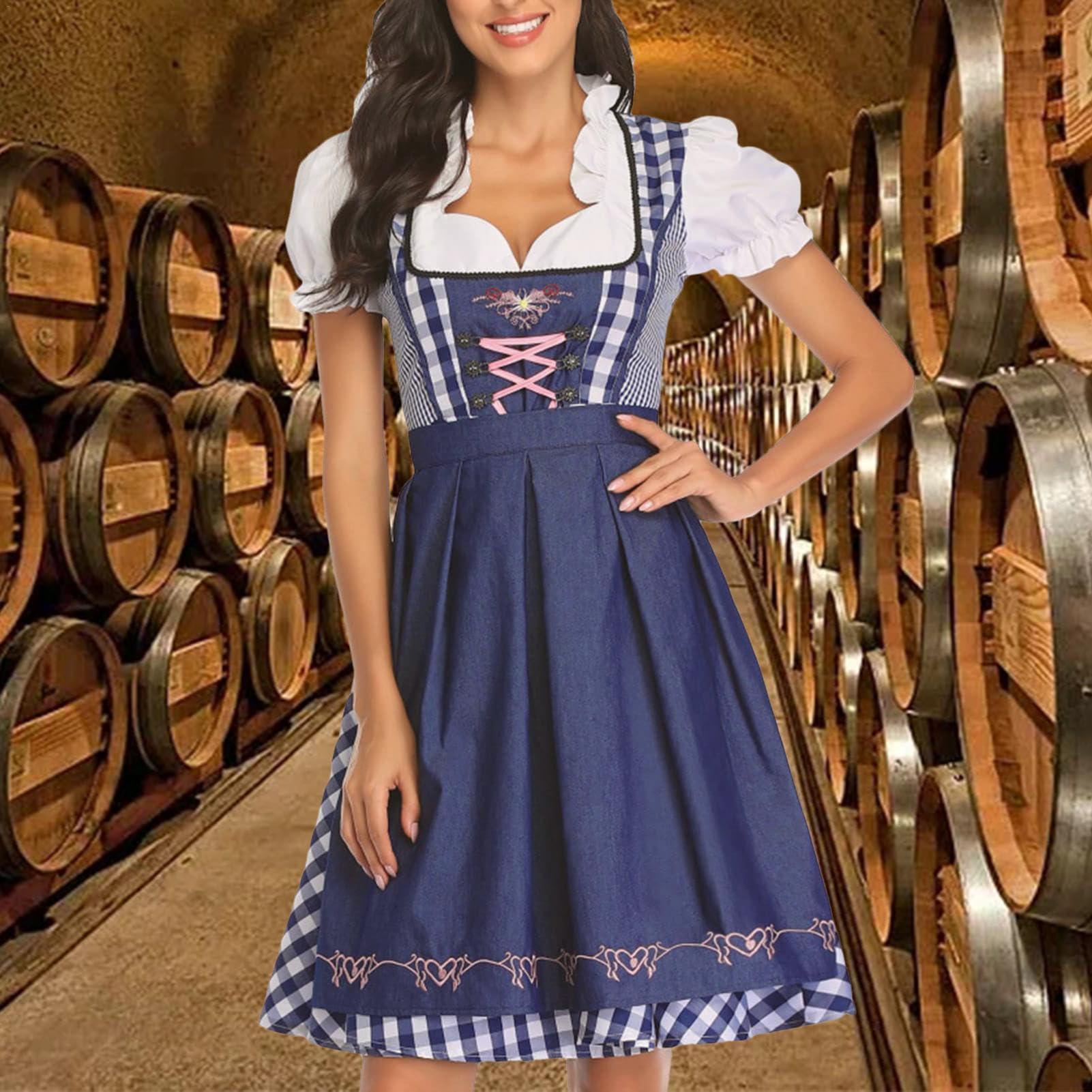 Oktoberfest - Traje de tirolesa para mujer, traje tirolés, Oktoberfest